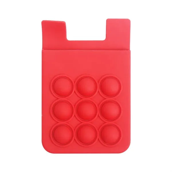 Push Pop Phone Wallet