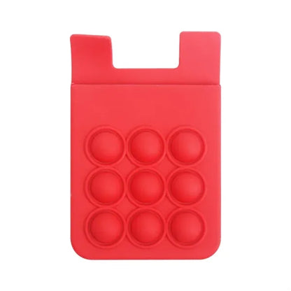 Push Pop Phone Wallet