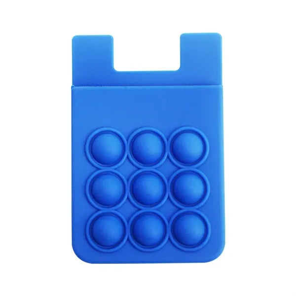Push Pop Phone Wallet