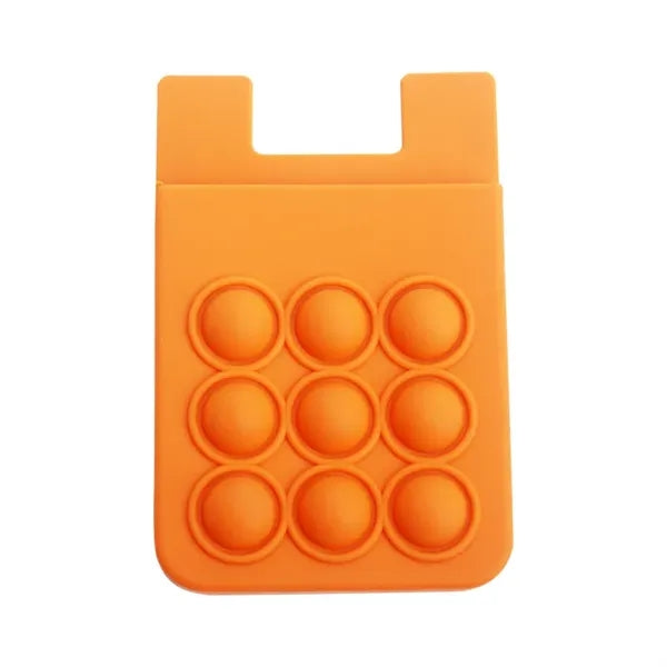 Push Pop Phone Wallet