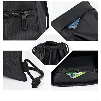 Drawstring Backpack String Bag