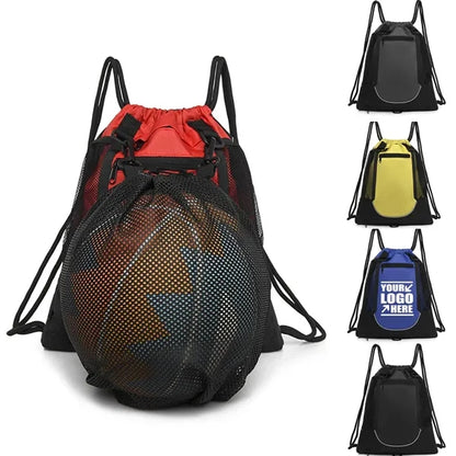 Drawstring Basketball Backpack