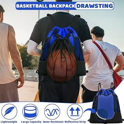 Drawstring Basketball Backpack