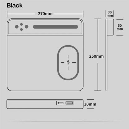 Wireless Charging Mouse Pad