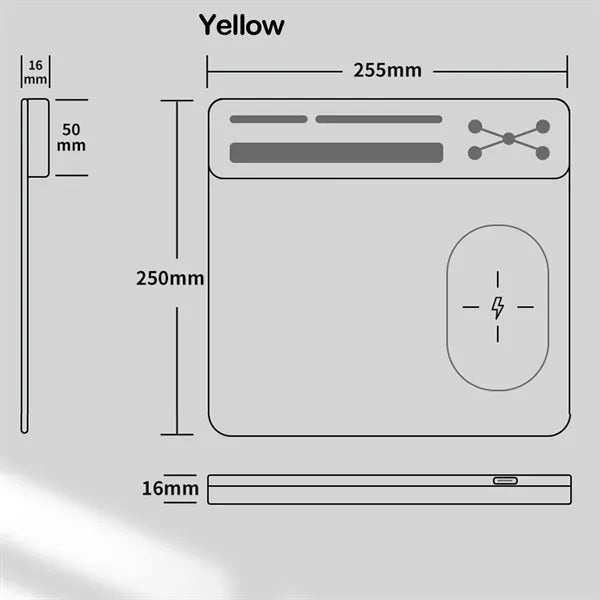 Wireless Charging Mouse Pad