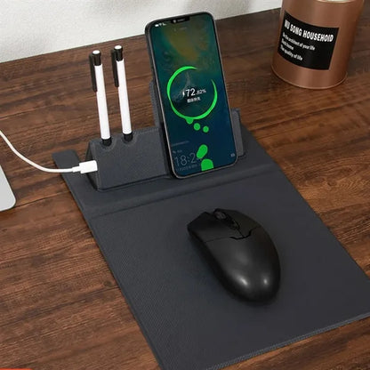 Foldable Wireless Charging Mouse Pad