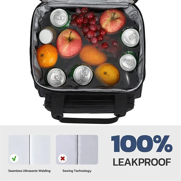 23L Double Deck Insulated Cooler Lunch Bag