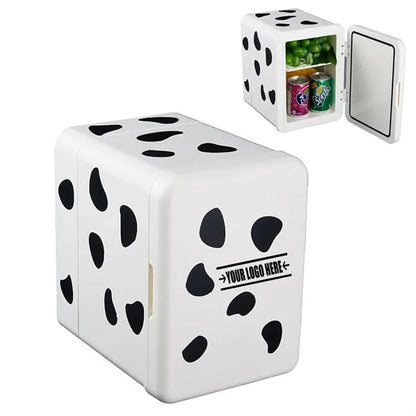 4L Cow Style Mini Refrigerator