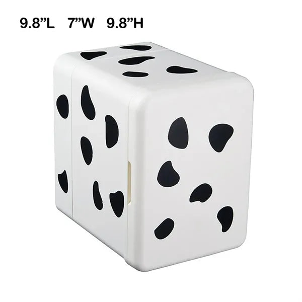 4L Cow Style Mini Refrigerator