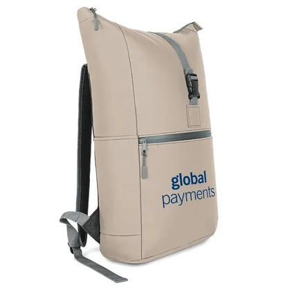 Brockton PU Leatherette Waterproof Backpack