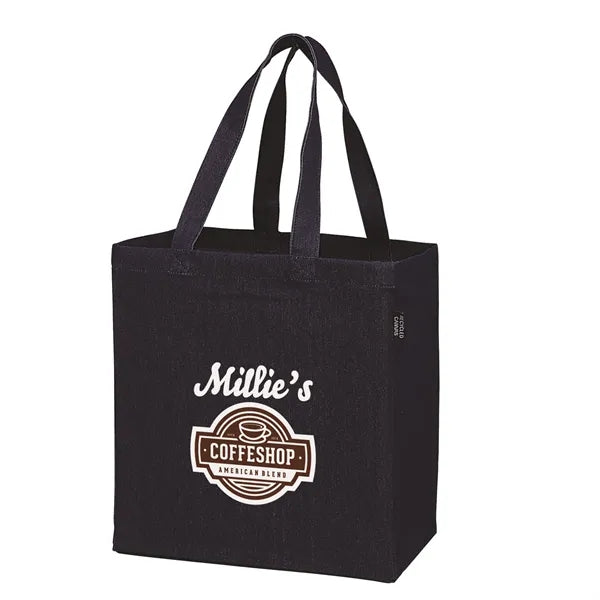 Recycled Cotton Canvas Tote Bag 13" x 5" x 13"