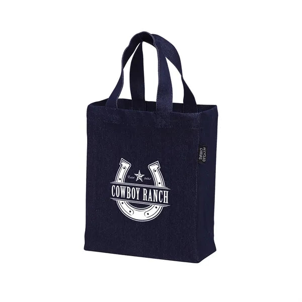 Recycled Cotton Canvas Tote Bag 8" x 5" x 10"