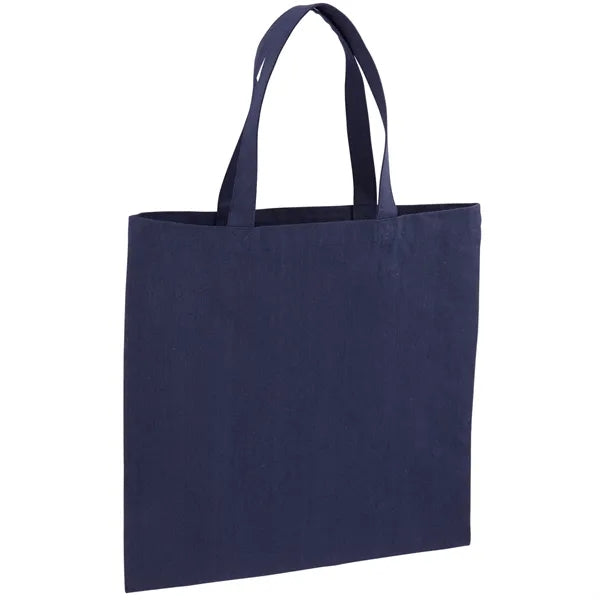 Recycled Cotton Canvas Tote Bag 15" x 15" - Full Color