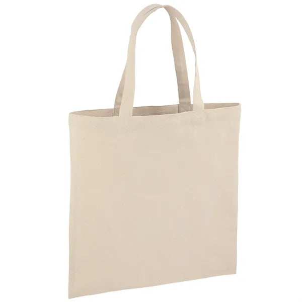 Recycled Cotton Canvas Tote Bag 15" x 15" - Full Color