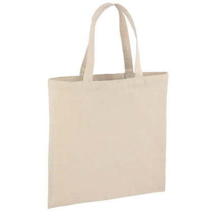 Recycled Cotton Canvas Tote Bag 15" x 15" - Full Color