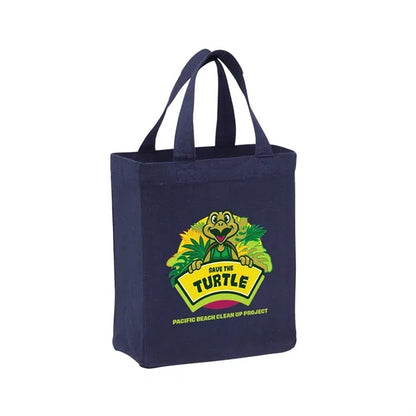 Recycled Cotton Canvas Tote Bag - Full Color