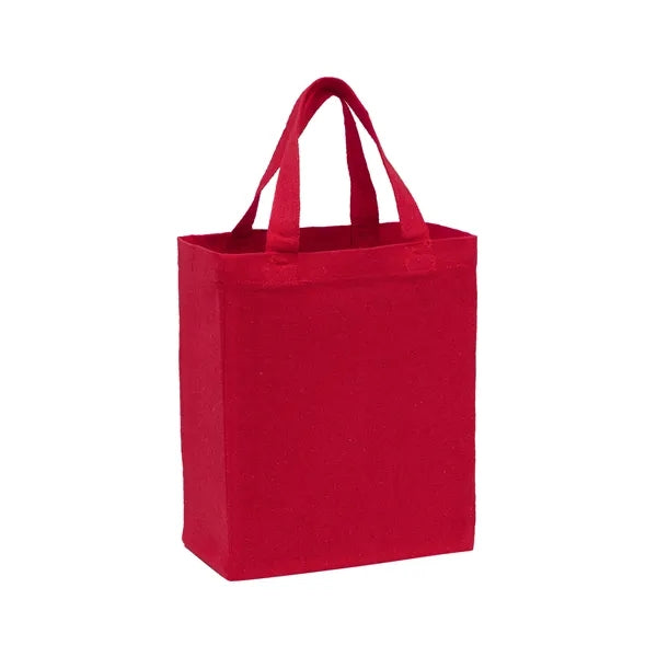 Recycled Cotton Canvas Tote Bag - Full Color