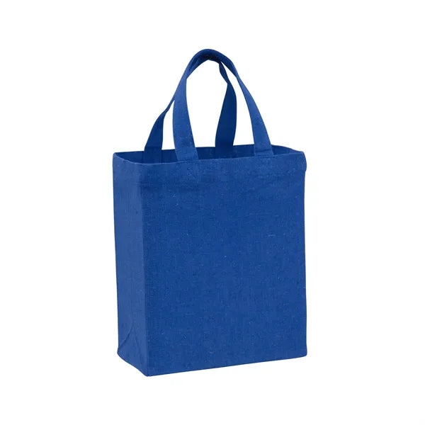 Recycled Cotton Canvas Tote Bag - Full Color