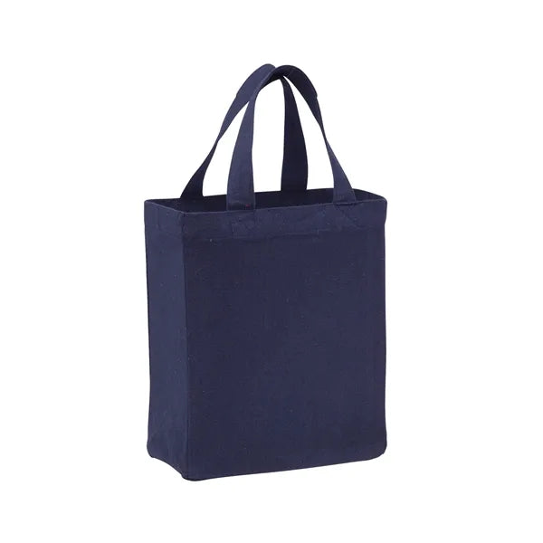Recycled Cotton Canvas Tote Bag - Full Color