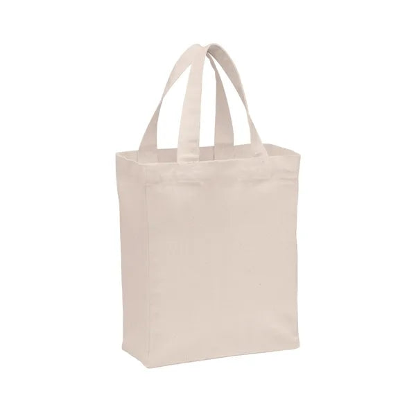 Recycled Cotton Canvas Tote Bag - Full Color