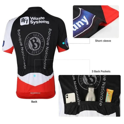 UNISEX FULL COLOR DYE SUBLIMATED CUSTOM CYCLING JERSEY SHIRT