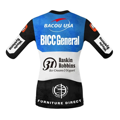 UNISEX FULL COLOR DYE SUBLIMATED CUSTOM CYCLING JERSEY SET