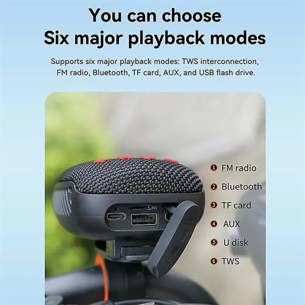 Portable Waterproof Bicycle Bluetooth Wireless Speaker
