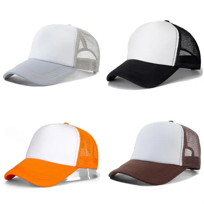 Polyester Trucker Hat Mesh Baseball Cap