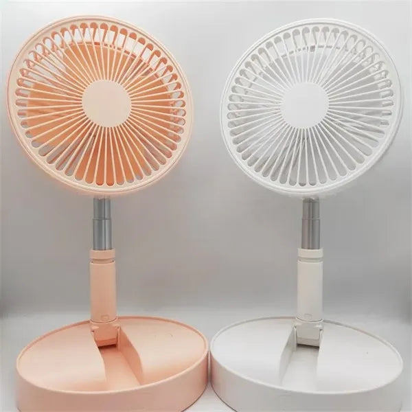 Collapsible Rechargeable Foldable Desk And Table Fan