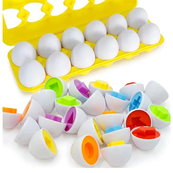 Easter Matching Connect Eggs Toys Gifts for Toddler Baby
