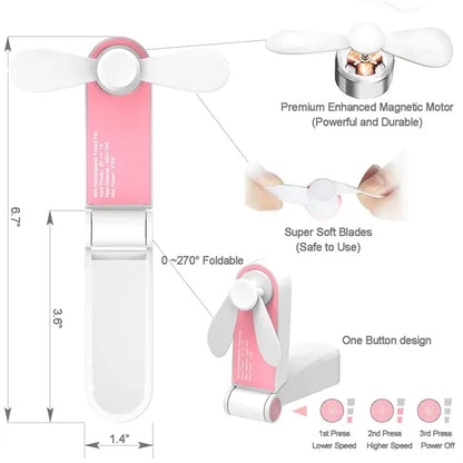 Mini Folding Pocket Fan