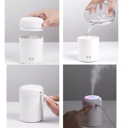 Portable USB Vaporizer with Night Light Desktop Humidifier