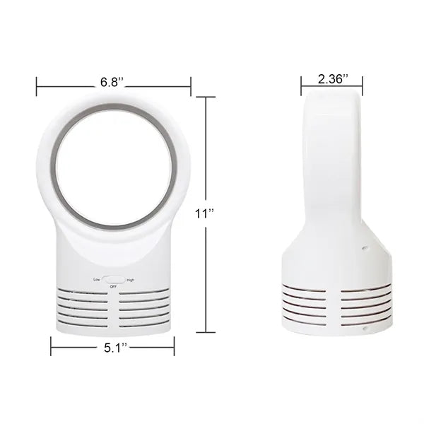 Small Bladeless Desktop Fan