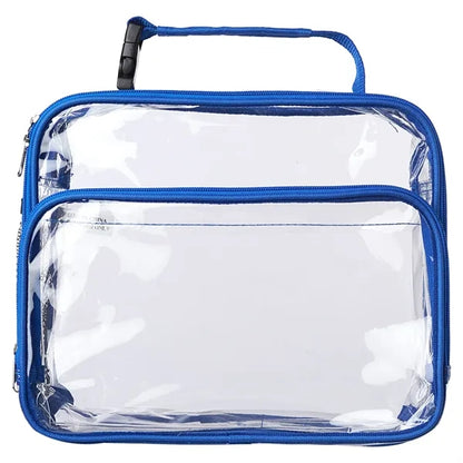 Clear Transparent Lunch Bag with Handle (11" x 9.25" x5.75")