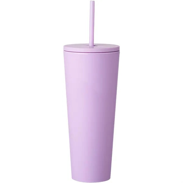 Kenai Plastic Tumbler, 24 oz, with Straw