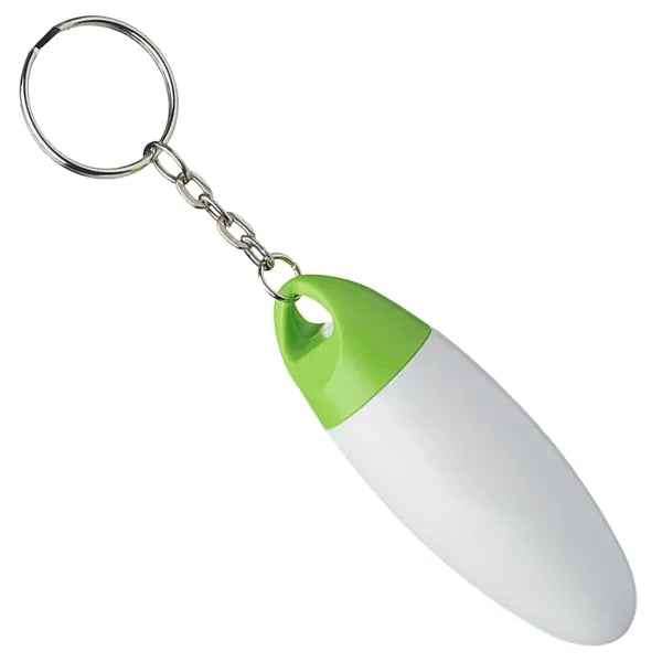 Plastic Pill Bottle Keychains