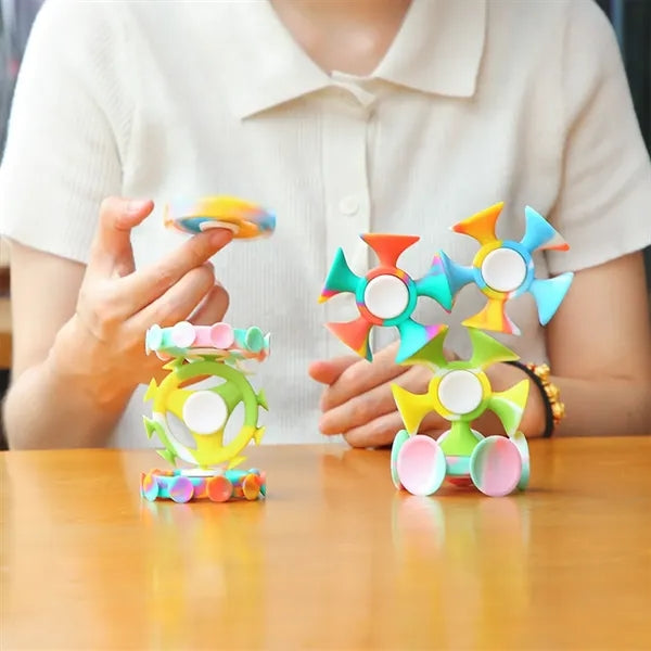 Suction Cup Fidget Spinners Toy