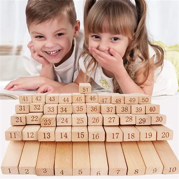 Wood Tumble Tower Blocks Game