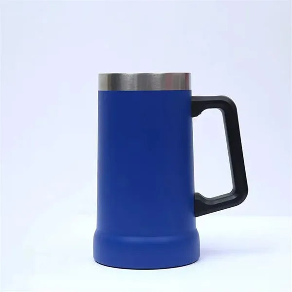 24oz. Vacuum Insulation Protable Cold Tumbler W/ Handle