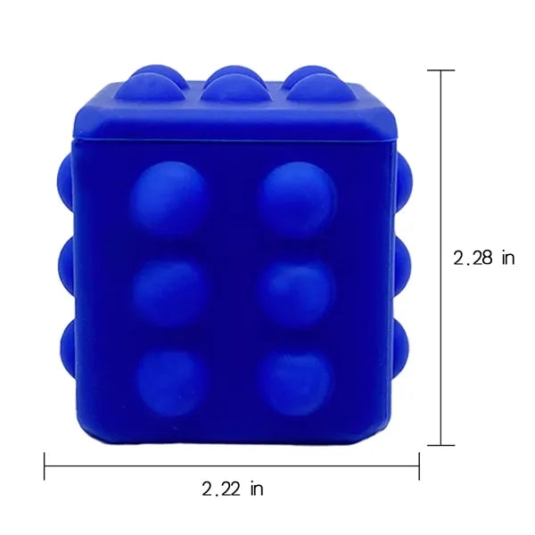 Tie Dye Custom Colors Decompression Push Bubble Cube Toy
