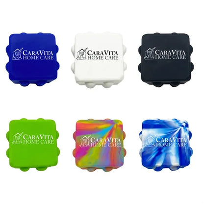 Tie Dye Custom Colors Decompression Push Bubble Cube Toy