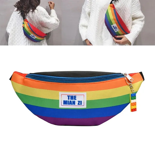 Waist Bag for Festival Rave Hiking Running Cycling