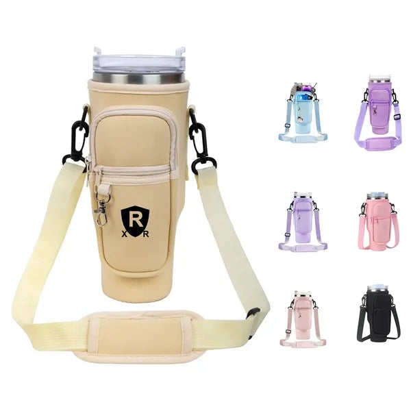 Carrier Bag with Phone Pocket for 40 oz Tumbler