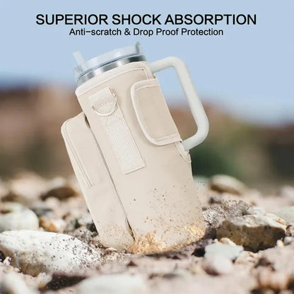 Carrier Bag with Phone Pocket for 40 oz Tumbler