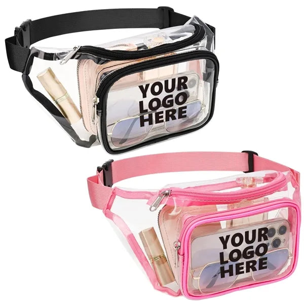 Clear Purse Transparent Adjustable Belt Bag