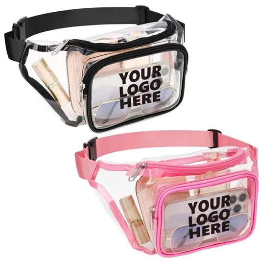 Clear Purse Transparent Adjustable Belt Bag