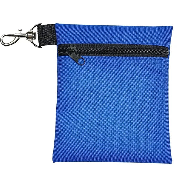 Professional Zipper Golf Tee/Ball Pouch Bag
