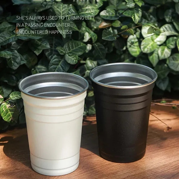 Stainless Steel Stackable Pint Drinking Cup