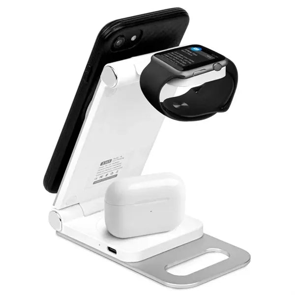 3 in 1 Foldable Travel Wireless Charger