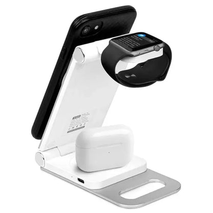 3 in 1 Foldable Travel Wireless Charger